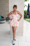"Layla" Floral Romper