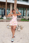"Layla" Floral Romper