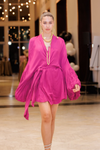 "Rianne" Parisian Magenta Wrap Dress