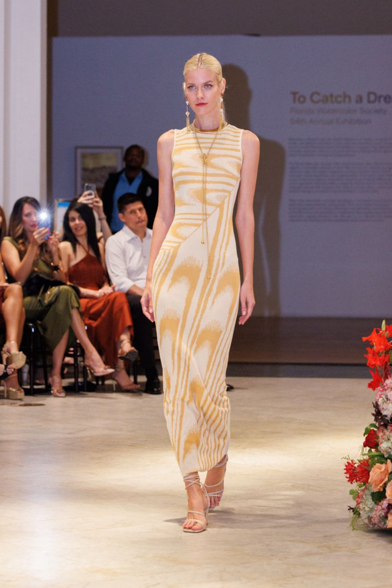 "Carine" Sleeveless Knit Dress