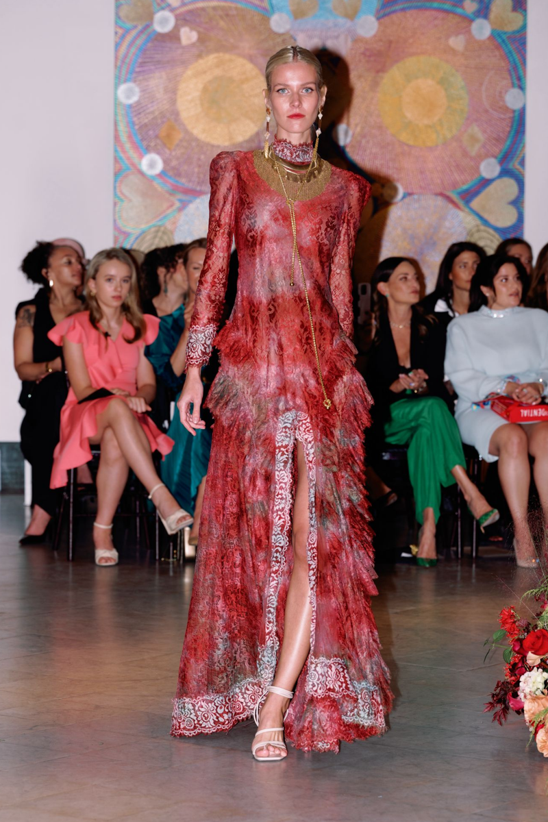 "Sonya" Parisian Lace Gown