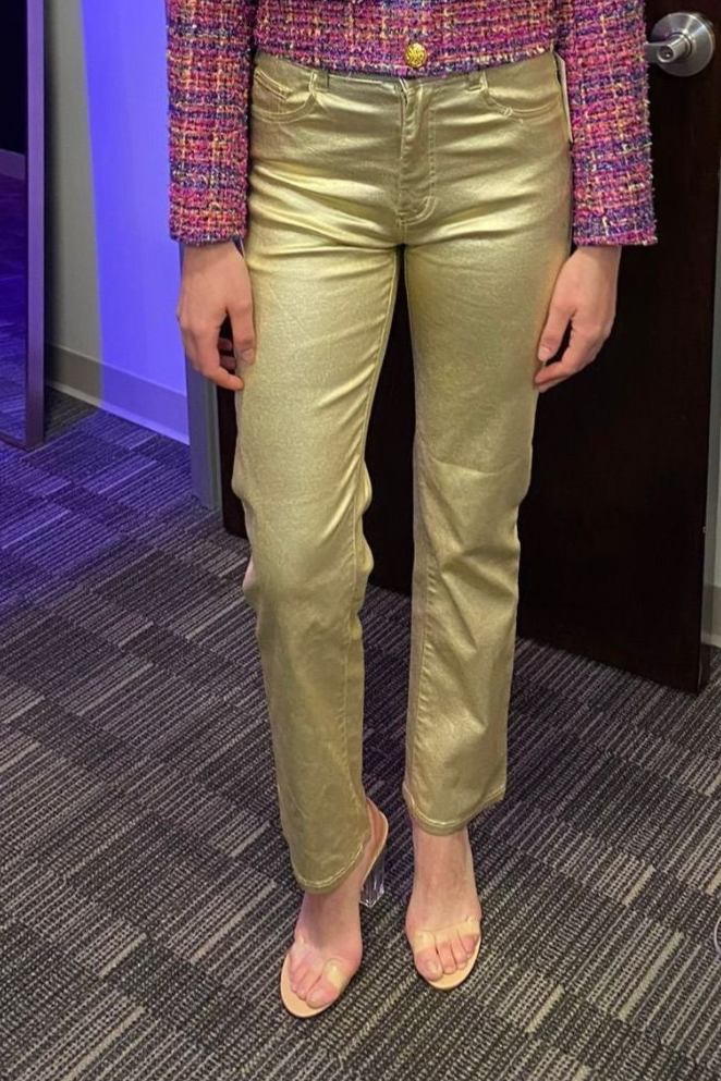 "Sunny" Gold Pants