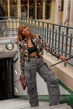 "Anaïs" Parisian Floral Jacket