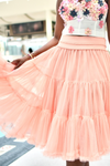 "Celina" Pink Tulle Skirt