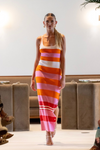 "Selina" Stripped Maxi Dress
