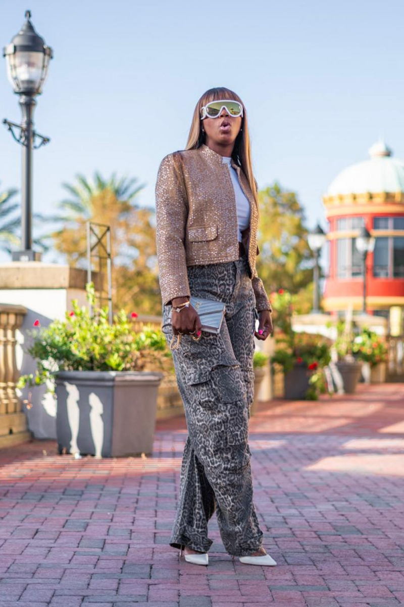 "Sherri" Sequins Jacket