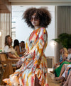 "Samantha" Maxi Multicolor Dress