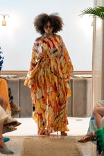 "Samantha" Maxi Multicolor Dress