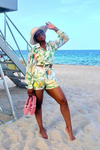 "Anaïs" Floral Short Set