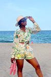 "Anaïs" Floral Short Set